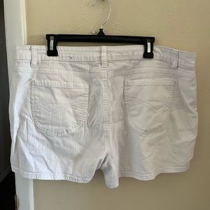 Cato jean shorts - white